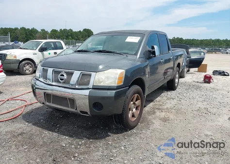 2004 Nissan Titan Se from USA, damaged, VIN 1N6AA07A94N587059